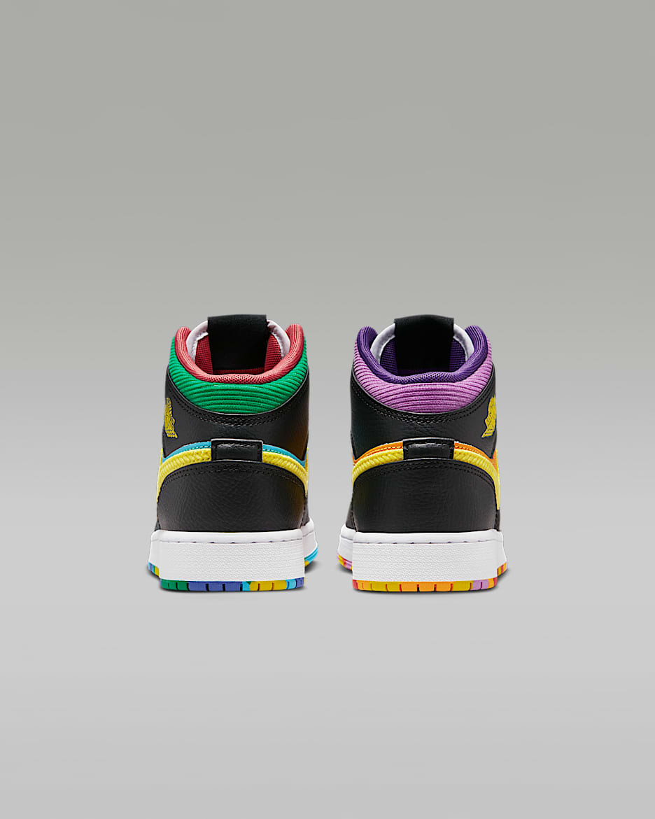 Retro 1 multicolor grade school shop